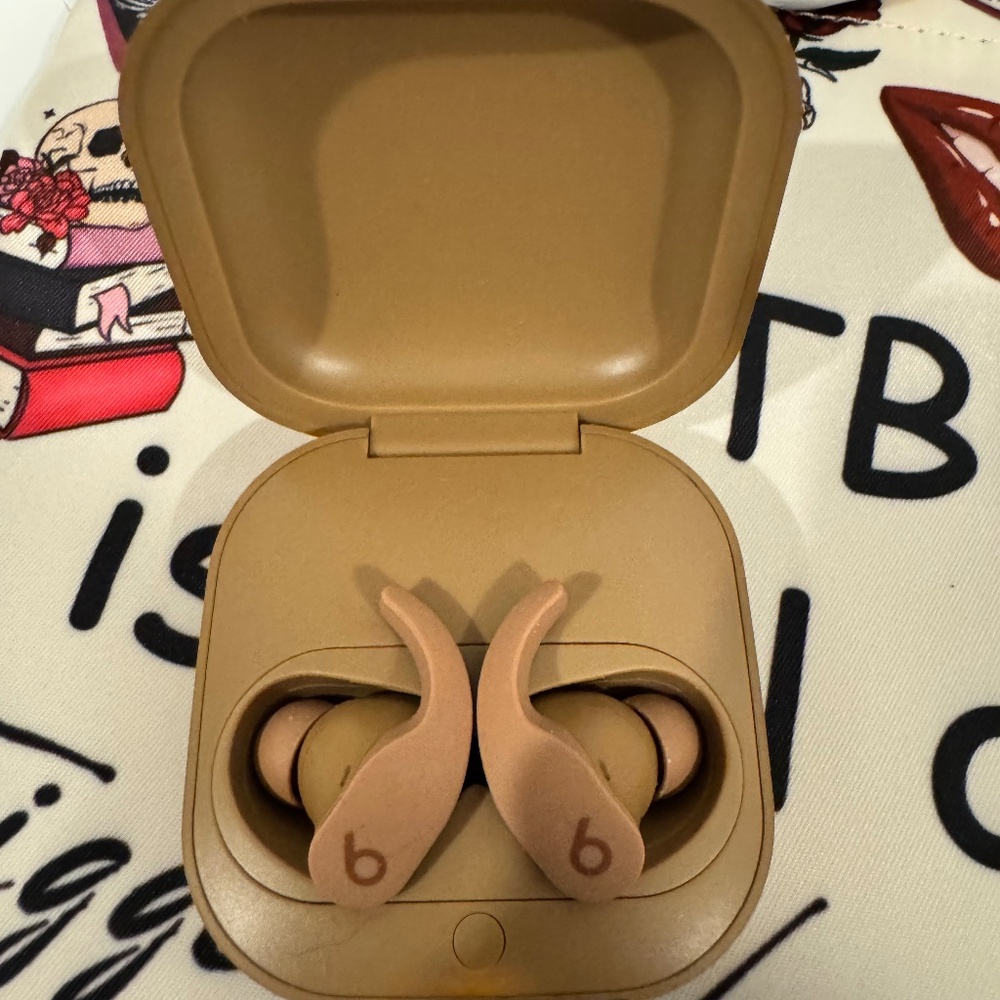 Kim x Beats Fit Pro Noise Cancelling Earbuds - Dune